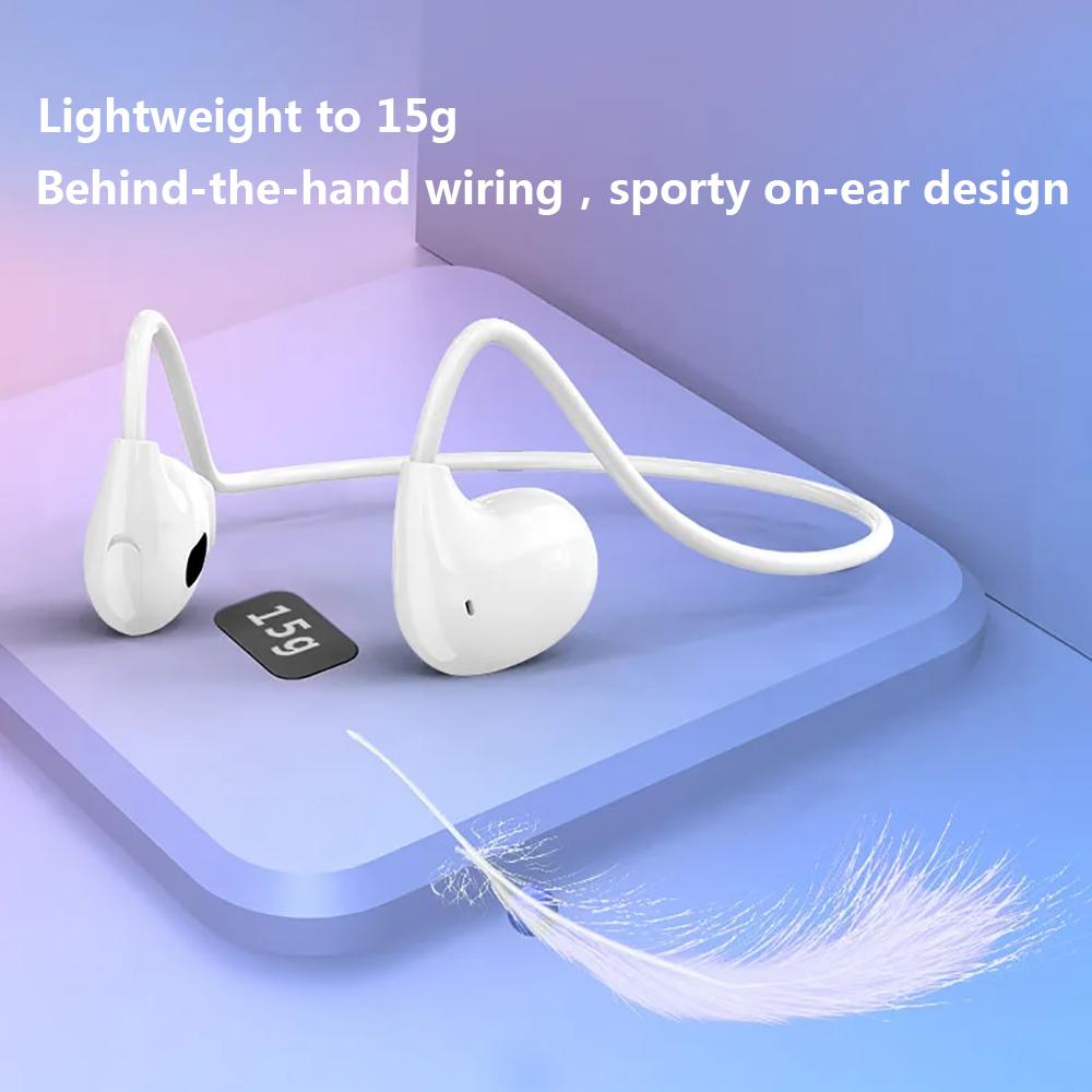 Sports Bluetooth 5.3 Earphones Wireless Headphones Touch Control Headset HiFi Stereo Earbud With Microphone for Huawei Xiaomi