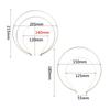 DIY Metal Base Headband Bridal Wedding Hair Hoops Girl Women Hair Accessories Goddess Angel Gold Multi-layer  Hair Crown