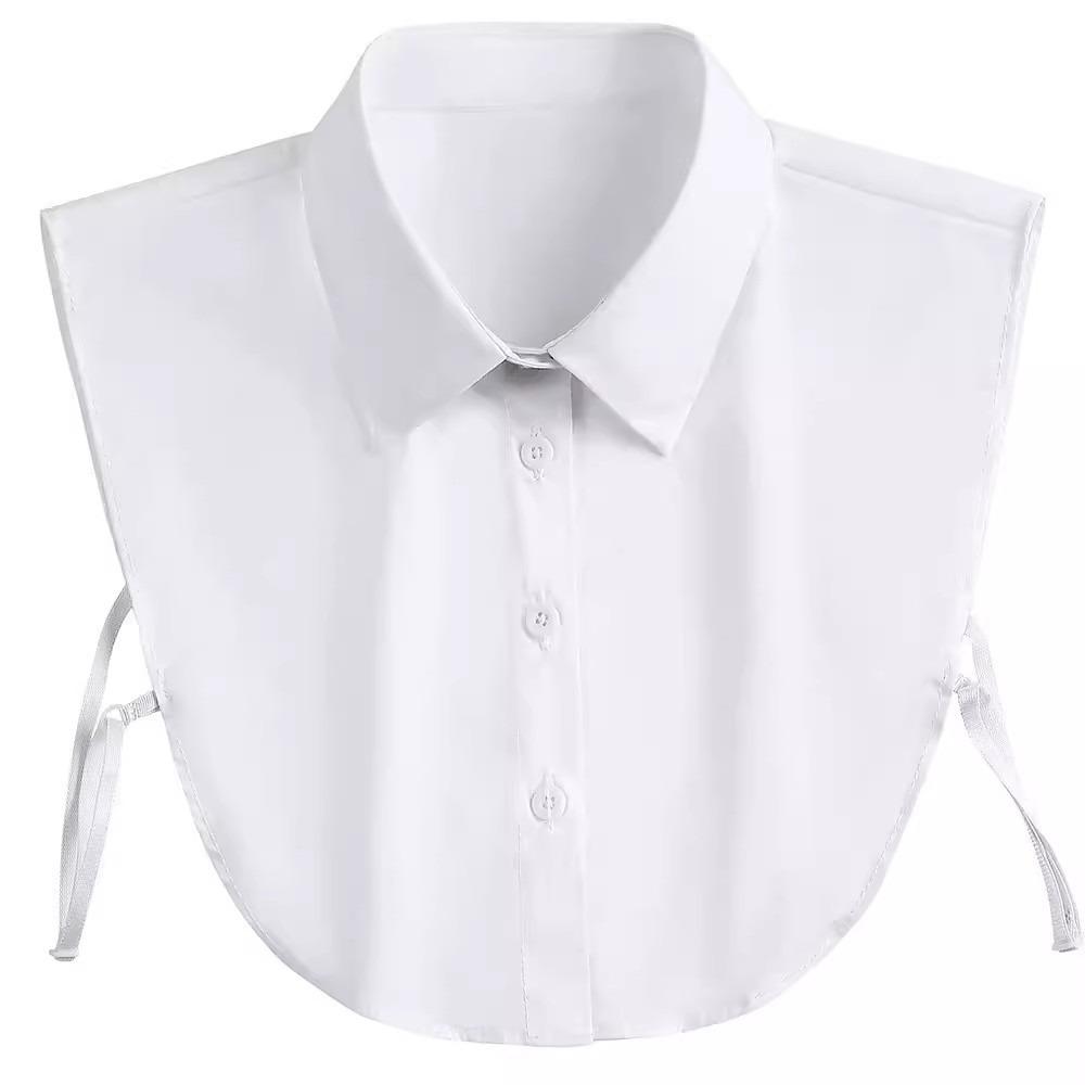 Fashion Cotton Fake Collar Versatile False Blouse Collar Half Shirt Style Fake Collar Office