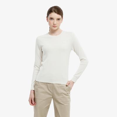 Женский базовый свитер LACOSTE с круглым вырезом Af294E-55N Xfj