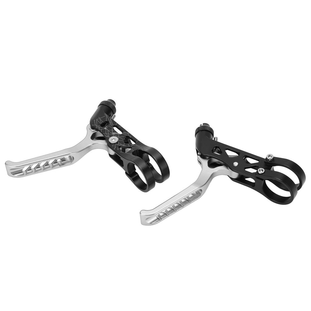 MEIJUN 1 пара тормозных ручек для велосипеда из алюминиевого сплава, велосипедные тормозные ручки для Brompton 3sixty, горного велосипеда, черные