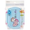 Skater Children's Lunch Box, 360ml Capacity, with a Fluffy Lid, Made in Japan, Single Tier, Dishwasher and Microwave Safe, Studio Ghibli Ponyo on the