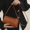Top Grain Leather Shoulder Bag - 2024 Summer New Women's Crossbody Phone Purse, Pillow-shaped Mini Bag for Casual/Office/Dating