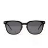 Glasses Tr9176 Polarized Rivets Square Retro Black Sunglasses Women, Sunglasses Men