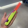 3D-нож-бабочка большого размера, детская игрушка для декомпрессии, маленький нож-редис, расческа, светящийся нож-редис