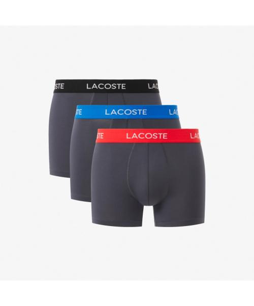 Lacoste Мужские базовые боксеры 3 шт. 5H2381-55G 8W3 [Отправлено из Кореи] 100% Оригинал