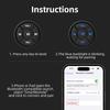 Wireless Bluetooth Remote Controller Media Button Car Motorcycle Bike Steering Wheel Music Player for IOS Android Phone K0174