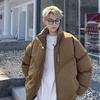 Унисекс Американская Хлопковая Куртка в Стиле Хип-Хоп - Зимняя Модная Оверсайз Верхняя Одежда, Высококачественное Теплое Пальто