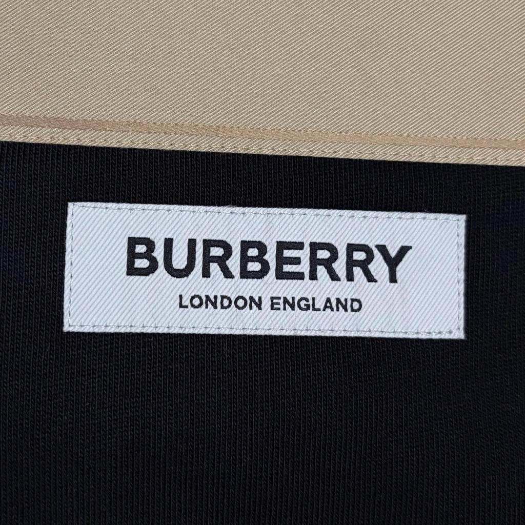 Burberry Худи с капюшоном Черное Мужское Размер S Модель 8057100