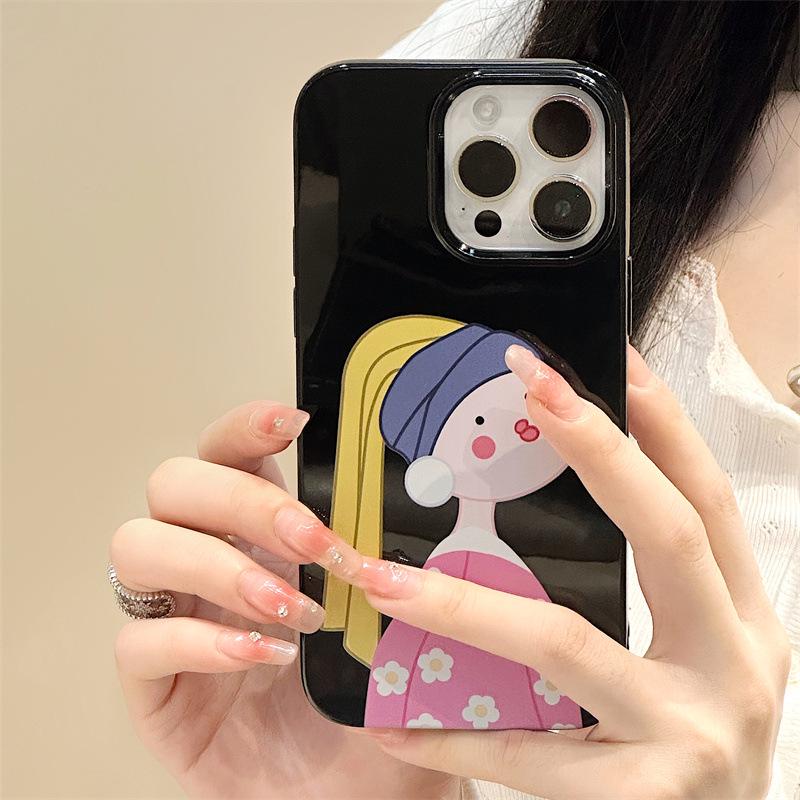 Чехол Zhitai Cartoon Jelly для iPhone 12/13/14Pro/15 Pro Max — симпатичный и совместимый с моделями Apple 16, 78