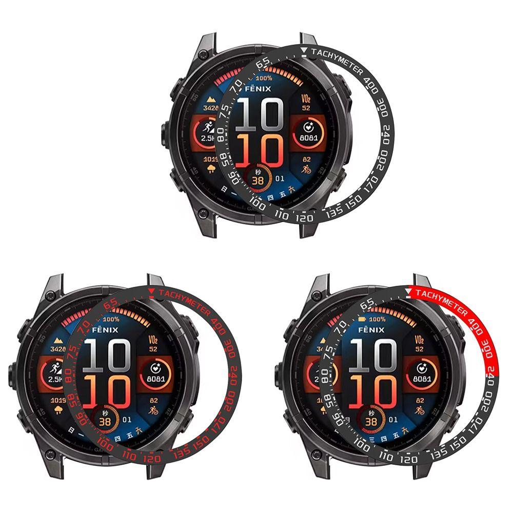 Anti-Scratch Watch Bezel Ring for Garmin Fenix 8/Tactix 8 51MM Smart Watch Accessories