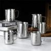 Кувшин для вспенивания молока для кофе и латте-арта Кувшин для вспенивания молока Кувшин для измерения из нержавеющей стали Инструмент для бариста для эспрессо Аксессуары для кофе