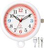And Easy To Can Be Replaced by Nurse Watch Pocket Watch Clock Colore 34mm [Little Magic] [Official] [Large Read] [Battery Yourself] (colore34PIN Pink)
