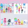 Magic Hair Creative Troll Figures Collectible Dolls In 12 Beautiful Options Color