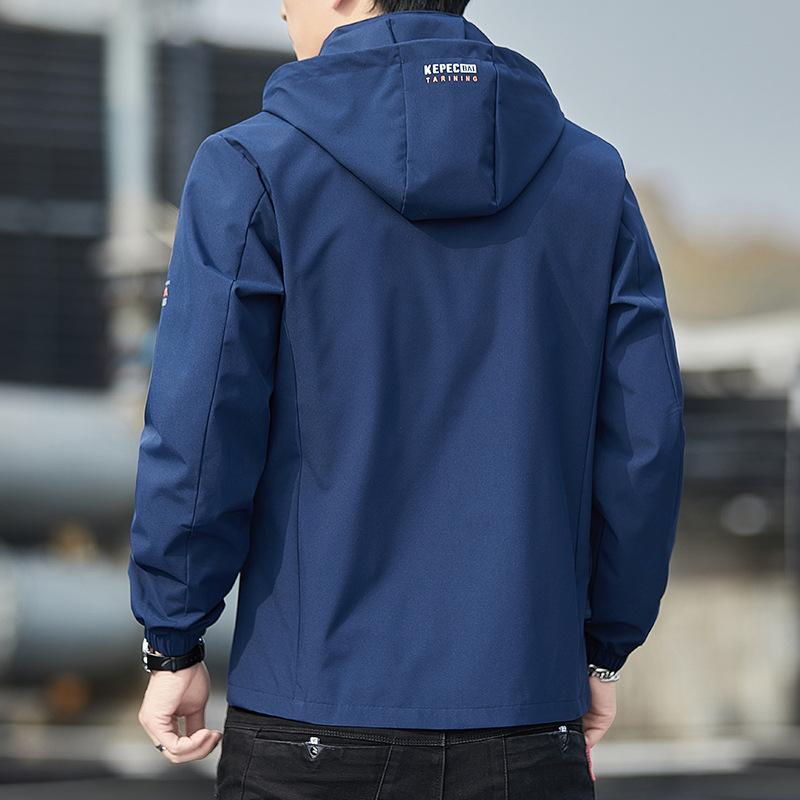 Мужское пальто корейской версии тренда весна и осень досуг спортивный мужской новый осенний красивый модный пиджак мужской