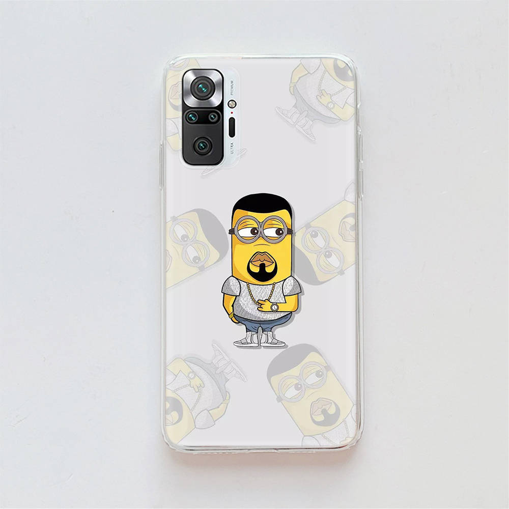 Прозрачный чехол для Samsung A04 A14 A23 A34 A54 M23 M33 M52 M53 Realme Narzo 50 50I 50a Prime C35 C55 C30S 10 9 Pro M-77 Миньоны мультфильм