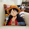 Наволочка с принтом персонажа из аниме One Piece, любимого фанатами. Декоративная наволочка для спальни, гостиной и энтузиастов аниме