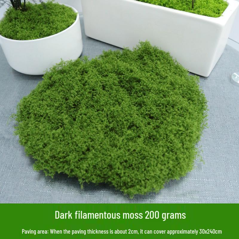 Artificial Green Moss Turf for Indoor/Outdoor Landscaping and Decor