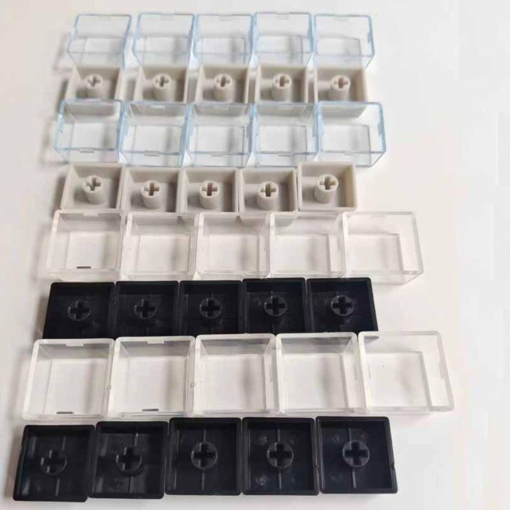 10pcs Removable Transparent Keycaps Resin Custom Keycap NEW Keyboard Covers  Computer