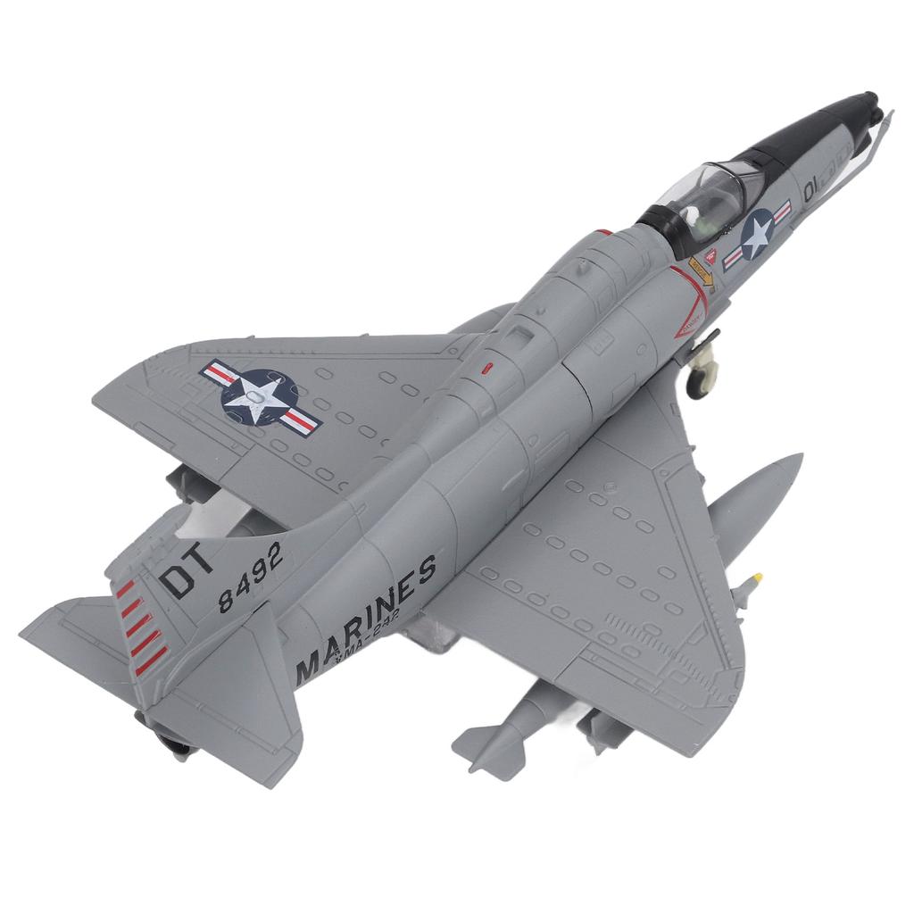 1:72 Diecast Airplane Model Alloy Home Store Simulated Lifelike Aircraft Toy Decoration Collection