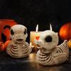1/2Pcs Halloween Skeleton Duck Statue Waterproof UV Resistant Indoor Outdoor Festival Scene Decoration