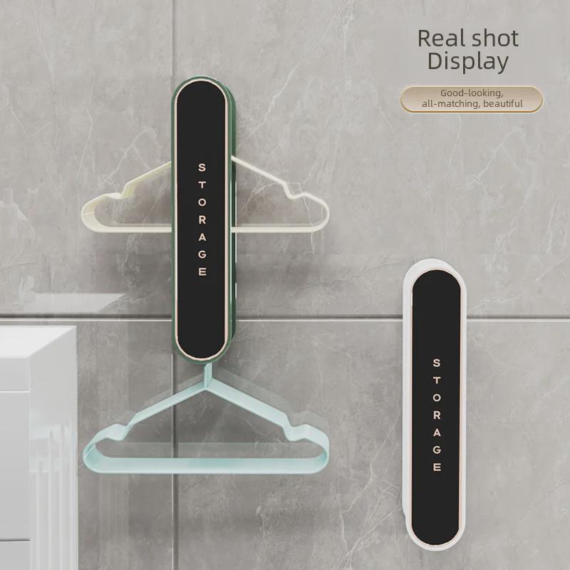 Выдвижная настенная вешалка для одежды без отверстий для ванной и балкона