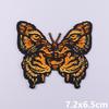 Punk Animal Patch Skull Butterfly Embroidery Patch Iron On Patches For Clothing Thermoadhesiv Patches On Clothes Decorate Badges