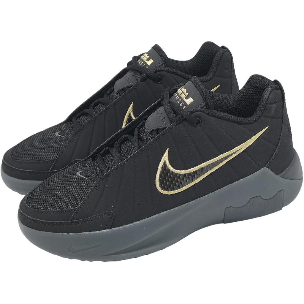 Nike LeBron Witness 9 (GS) Basketball Shoes Black Iron Grey Dark Smoke Grey HV2270-004