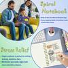In Stock Bubble Toy Pop Rainbow Spiral Journal Notebook for Kids Gifts Girls Boys