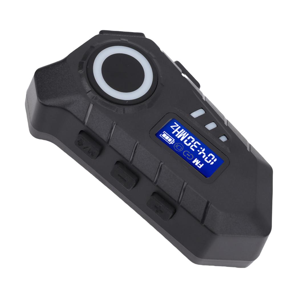 Motorcycle Helmet Bluetooth Headset Noise Cancellation HiFi Sound Voice Assisting Long Battery Life IP65 Water Proof