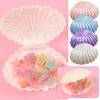 10pcs Plastic Wedding Favor Box Cute MakeUp Jewelry Storage Boxes  Wedding Birthday Party Supplies