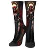 Загадочные носки аниме «Темный ангел» Харадзюку Ретро Компрессионные носки Безумные Уличные Хип-хоп Тренд Носки Удобные Мягкие Унисекс Подарок