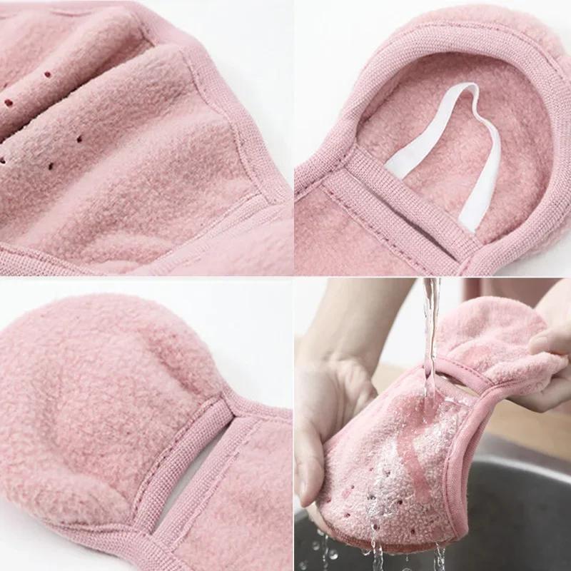 1 шт. Зимняя ветрозащитная маска-наушники 2-в-1 утолщенная теплая флисовая дышащая маска для лица для езды на мотоцикле и велосипеде Sportmask