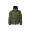 Brooklyn Hooded Fashion Zip Long Sleeve Cotton Jacket Men Jackets Olive-Green Black FV7318-222