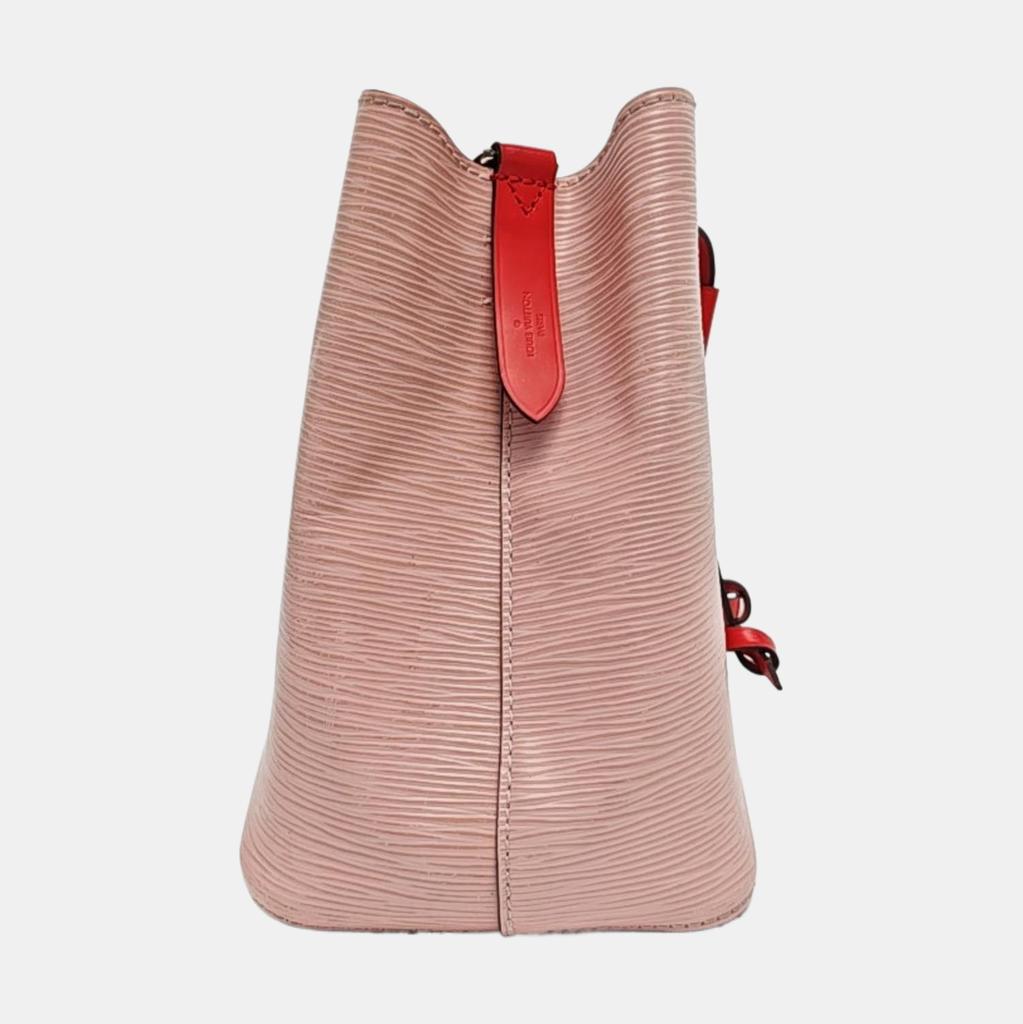 [Pre-Owned] Néonoé Bb Water Wave Leather Bucket Bag - Very Good #10FSEDK