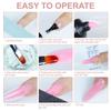 54/36W Lamp Nail Tools Sets For Gel Polish Set For Manicure Nails Art Semi Permanent Gel Varnishes Lacquer Poly Acrylic Gel Kit