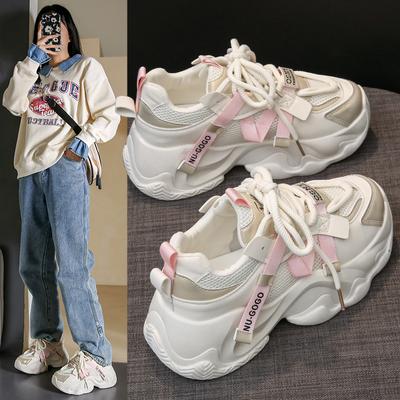 Ins корейская версия новых папиных кроссовок женские весенние студенческие спортивные беговые кроссовки повседневные кроссовки на платформе FB-