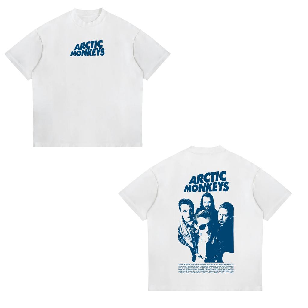 Rock Band Arctic Monkeys Unisexs 100Cotton Album Graphics Tshirt 2026 New Summer Spring Women Oversized Hiphop Y2k Fashion Tshirt