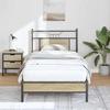 VidaXL Bed Frames Without Mattress Sonoma Oak 75x190 Cm 4106934