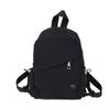 Simple Blocking Color Designed Neutral Casual Backpack For Outings Daily
