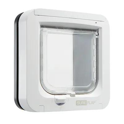 SureFlap Microchip Cat Flap, Grey and White