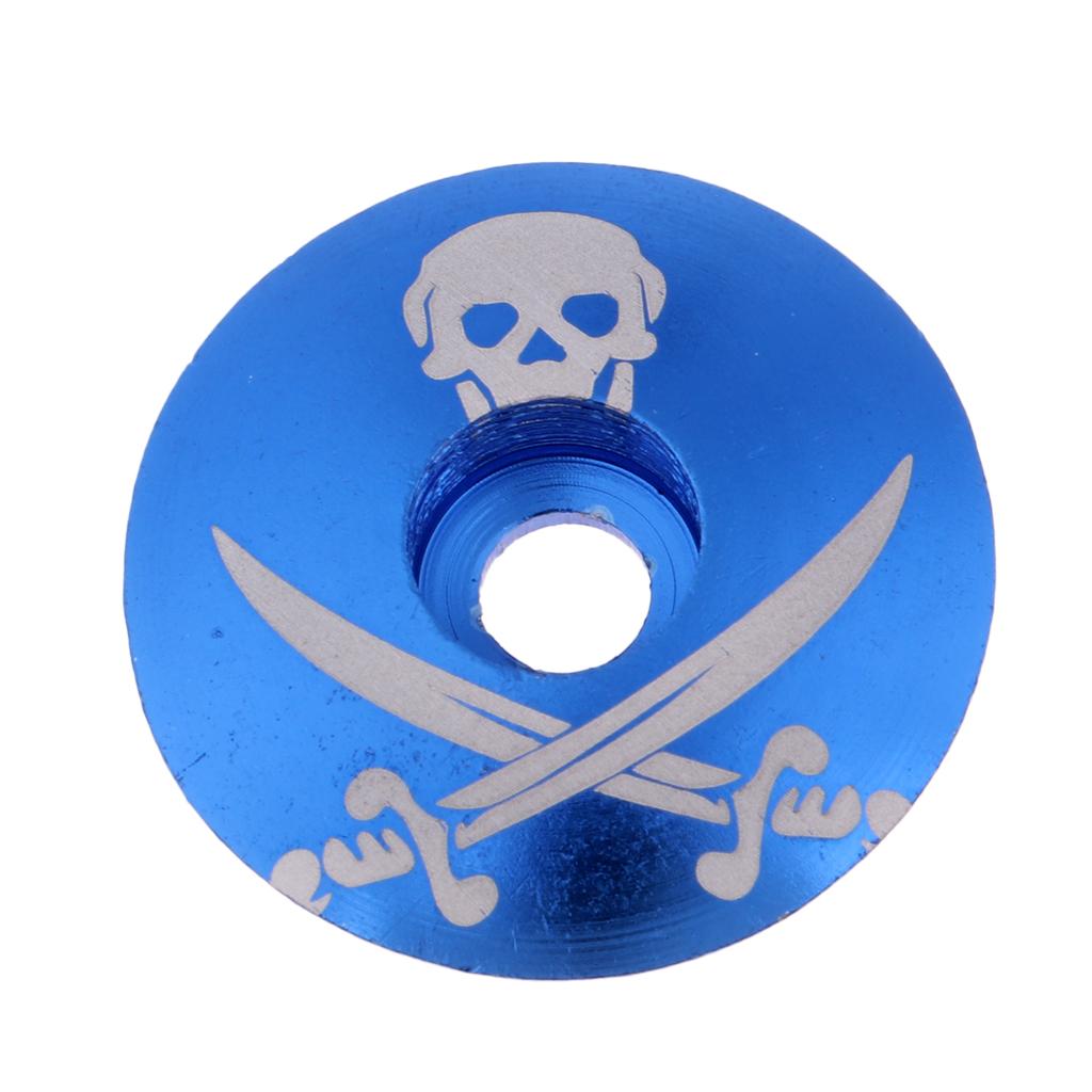 1/8 "28.6mm Headset Stem Cap Cover - Various Colors