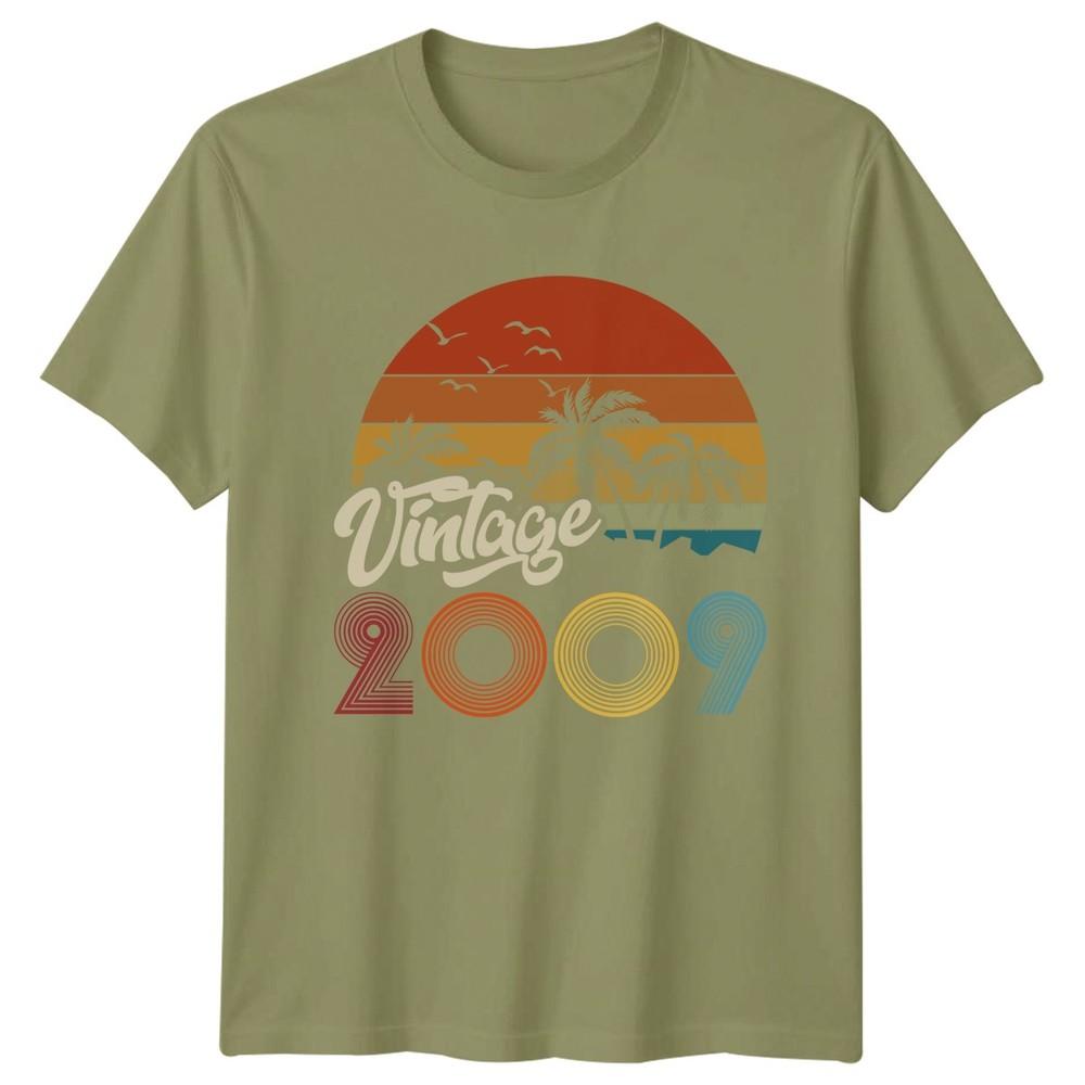 17th Birthday TShirt Vintage 2009 Birthday Party Gift Retro Tee For Unisex Unisex