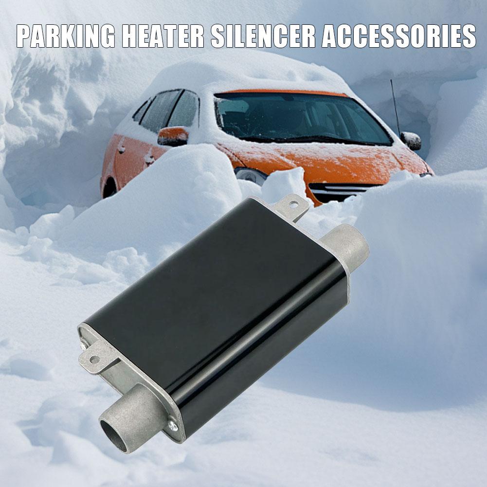 24 ММ Глушитель S-образный Воздушный Дизельный Парковочный Отопитель Выхлопная Труба Сплав Алюминия Малый Средний Большой Для Автомобиля Грузовика Кемпера Фургона