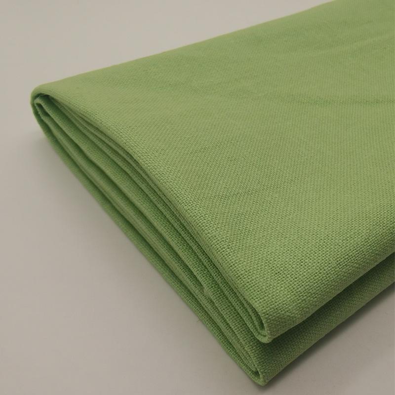 Простая синяя хлопковая и льняная ткань для вышивки своими руками и ручного пэчворка