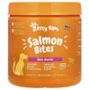 Salmon Bites, Dogs, All Ages, Bacon, 90 Soft Chews, 360 G (12.7 Oz)