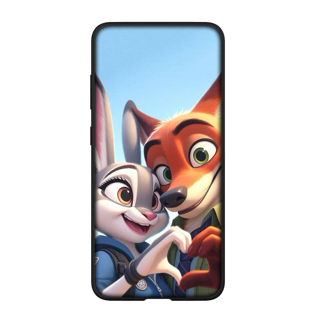 Чехол для телефона для iPhone 17 16 15 Plus X Huawei P30 P20 Lite Redmi Note 14 12 11 13 Pro Max OPPO A60 A80 A40 A18 A38 A54 Зверополис 2 Джуди Ник Гэри Cover