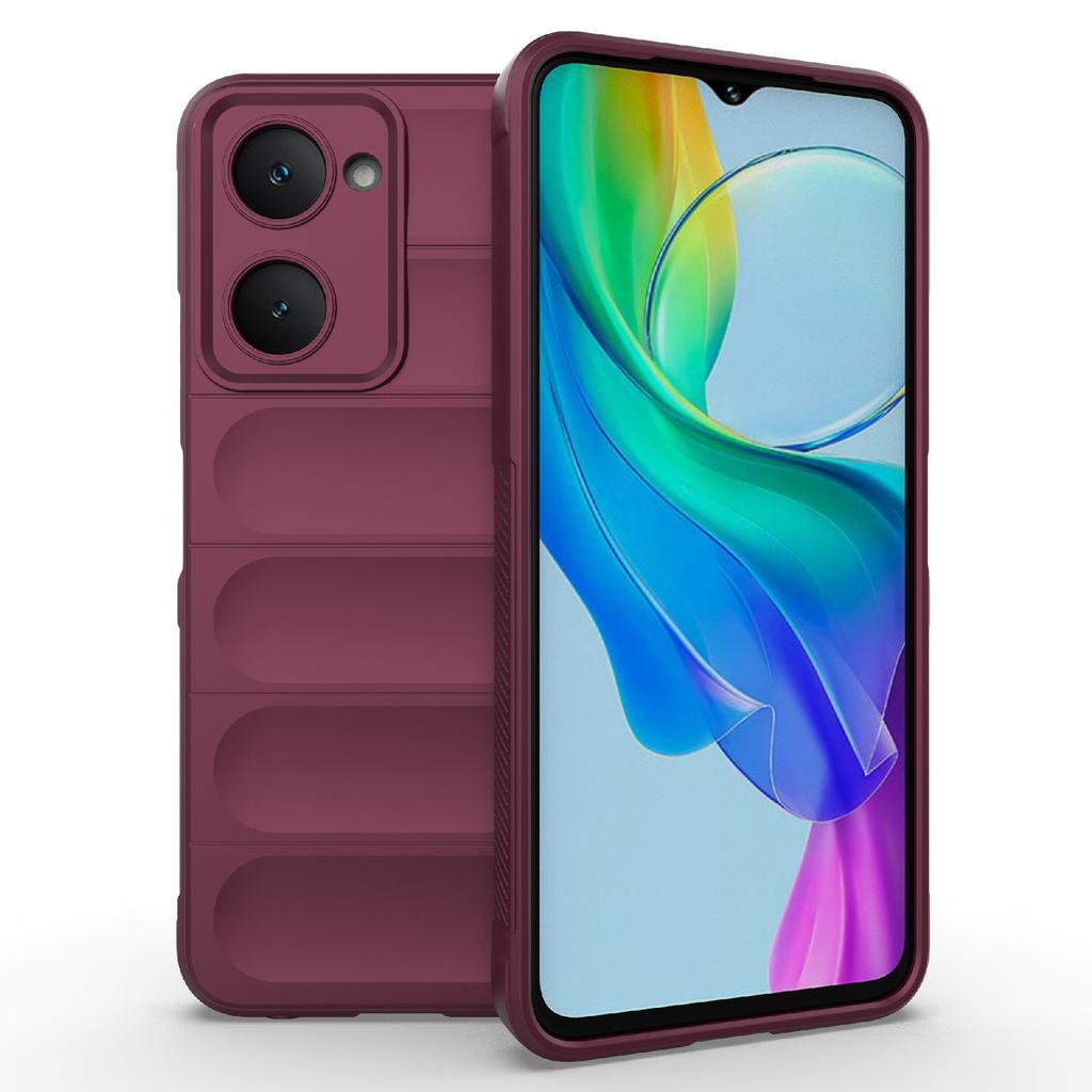 Противоударный чехол из мягкого ТПУ для мобильного телефона vivo Y03/Y18 4G/Y28s 5G