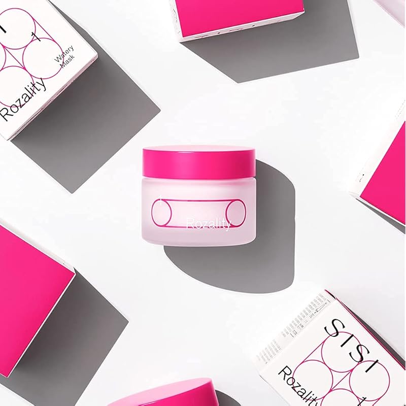 Крем для лица SISI Rosarity 50 г, водянистая маска с ароматом розы, все в одном, сильно увлажняющий