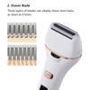 Newest 4 IN 1 Painless Epilator Depilator For Lady Full Body Electric Hair Removal Shaver Foot File Callus Remover Pedicure Tool